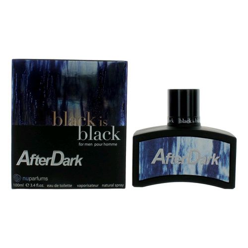 Black Is Black After Dark by , 3.4 oz Eau De Toilette Spray for Men - Nuparfums - Modalova