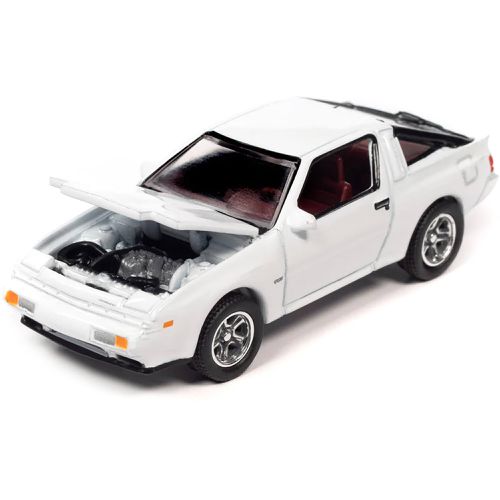 Auto World 1/64 Diecast Model Car - 1986 Dodge Conquest TSi White Modern Muscle - Autoworld - Modalova