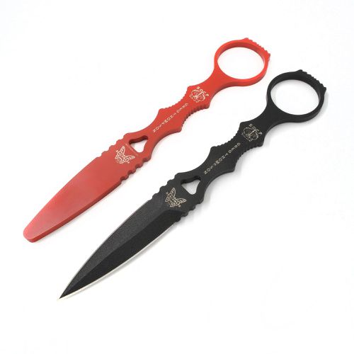 Dagger - SOCP Double Edge Symmetrical Blade with Trainer / 176BKSN-COMBO - Benchmade - Modalova