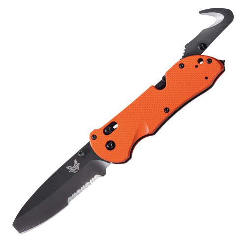 Folding Knife - Triage Black Blade Axis Lock Orange Handle / 916SBK-ORG - Benchmade - Modalova