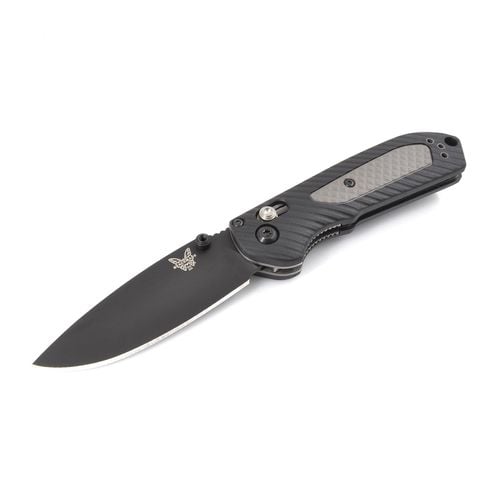 Folding Knife - Mini Freek Black Blade with Grey and Black Handle / 565BK - Benchmade - Modalova