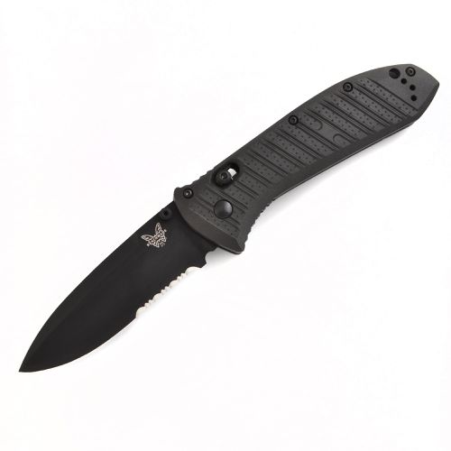 Folding Knife - Presidio II Serrated Blade CF-Elite Handle / 570SBK-1 - Benchmade - Modalova