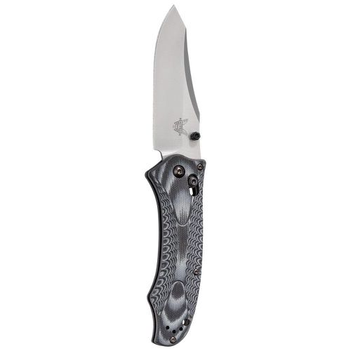 Folding Knife - Rift Reverse Tanto Plain Blade Grey & Black G10 Handle / 950 - Benchmade - Modalova