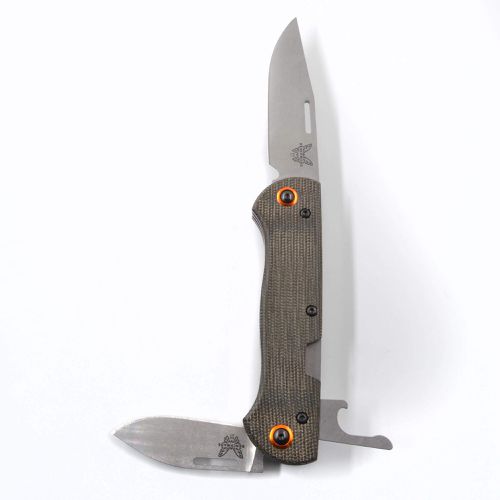 Pocket Knife - Weekender Olive Drab Handle Slip Joint Multi-Blade / 317-1 - Benchmade - Modalova