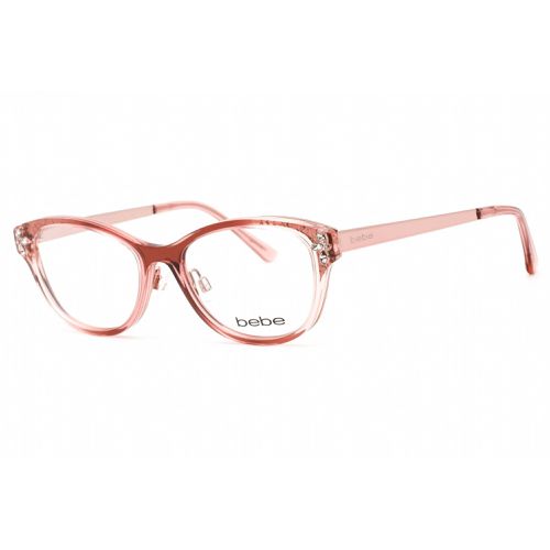 Women's Eyeglasses - Berry Gradient Rectangular Shape Frame Clear Lens / BB5168 650 - Bebe - Modalova