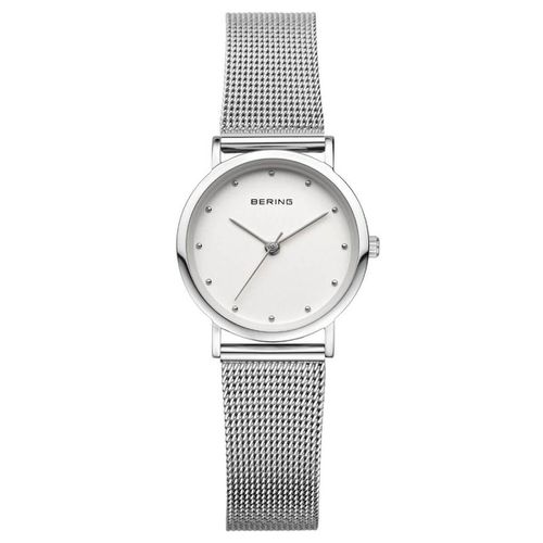 Classic Women's Steel Mesh Bracelet Watch - Bering - Modalova
