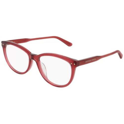 Women's Eyeglasses - Plastic Oval Full Rim / BV0196O 003 - Bottega Veneta - Modalova