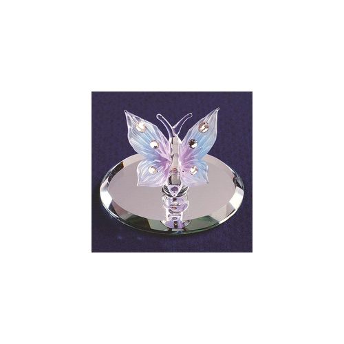 Blue Butterfly Glass Figurine - Jewelry - Modalova
