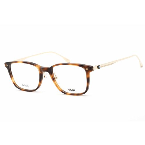 Men's Eyeglasses - Dark Havana Plastic Full Rim Frame Clear Lens / BW5014 052 - BMW - Modalova