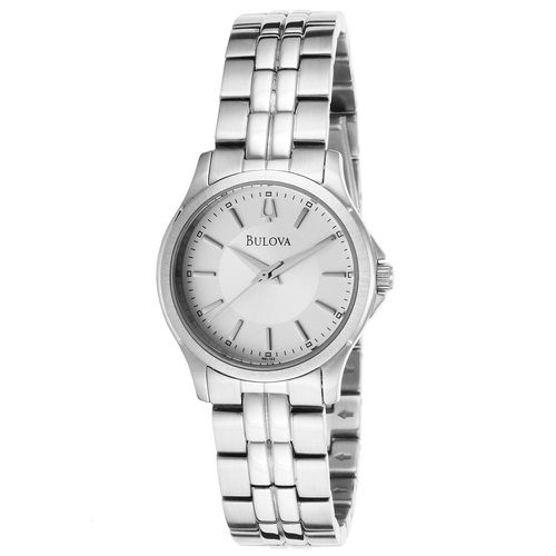 L152 Women's Silver Dial Stainless Steel Bracelet Watch - Bulova - Modalova