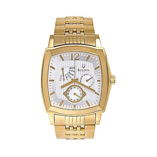 Men's Bracelet Gold Watch 97C001 - Bulova - Modalova