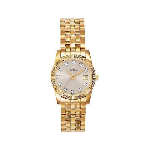 Bulova Women's Diamond Watch 97S84 - Bulova - Modalova