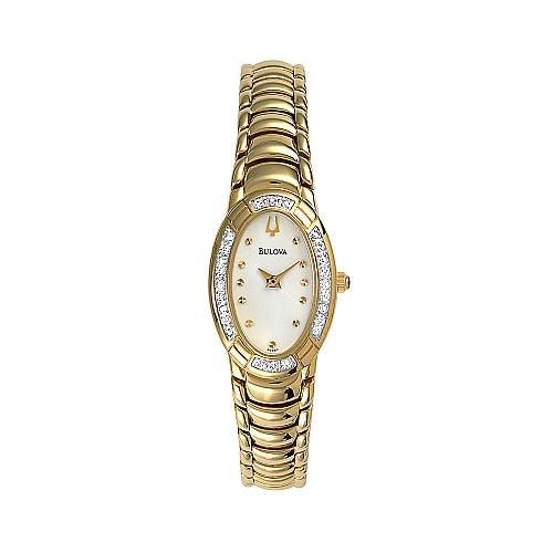 Bulova Women's Diamond Watch 98W07 - Bulova - Modalova