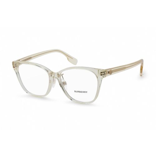 Women's Eyeglasses - Clear Demo Lens Yellow Cat Eye Frame / BE2345F 3852 - BURBERRY - Modalova