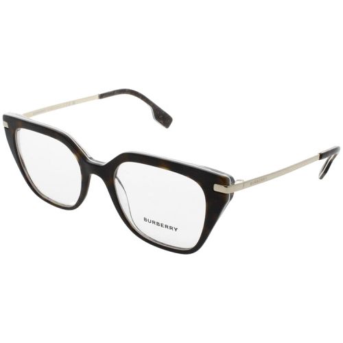 Women's Eyeglasses - Full Rim Havana/Tortoise Square Frame / 0BE2310 3827 - BURBERRY - Modalova