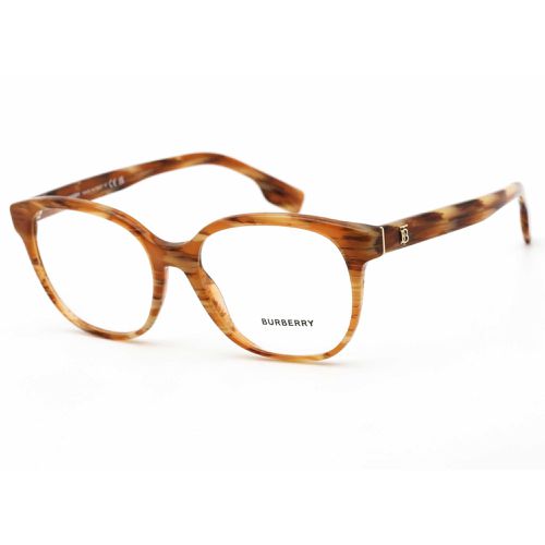 Women's Eyeglasses - Spotted Brown Acetate Full Rim Frame / 0BE2332 3915 - BURBERRY - Modalova