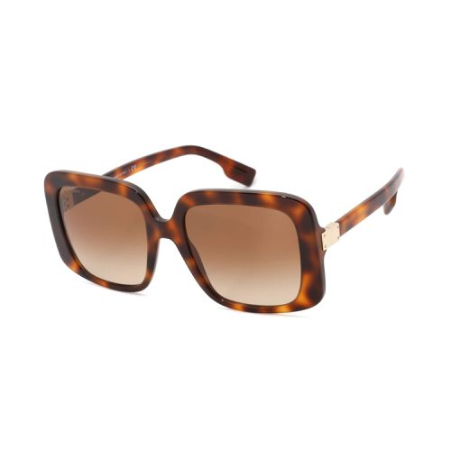 Women's Sunglasses - Havana Square Frame Brown Gradient Lens / 0BE4363 331613 - BURBERRY - Modalova