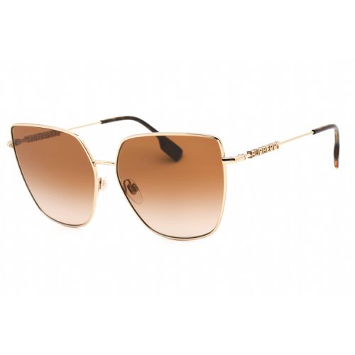 Women's Sunglasses - Light Gold Frame Brown Gradient Lens / 0BE3143 110913 - BURBERRY - Modalova