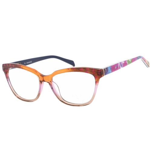 Unisex Eyeglasses - Multicolor Full Rim Cat Eye Frame / CCS115 02-09 - Ccs By Coco Song - Modalova