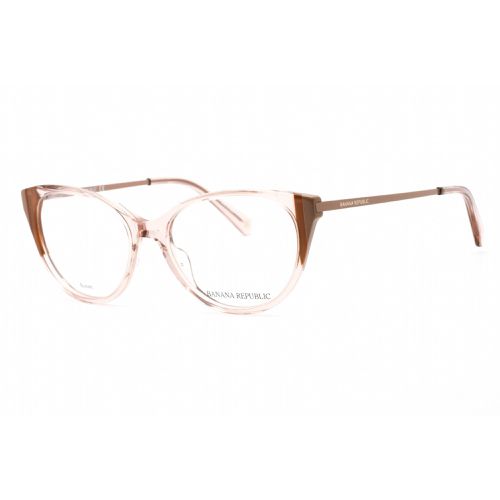 Women's Eyeglasses - Salmon Brown Frame Clear Lens / BR 213 0WJG 00 - Banana Republic - Modalova