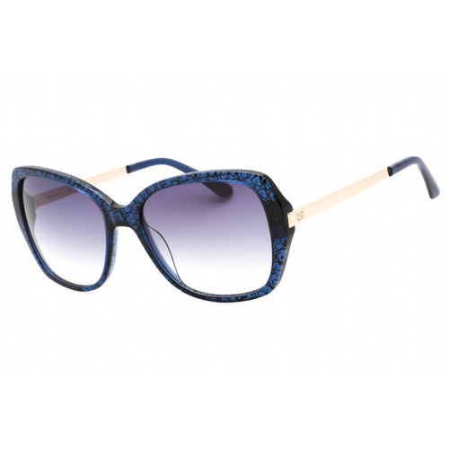 Women's Sunglasses - Butterfly Frame Grey Gradient Lens / CK21704S 456 - Calvin Klein - Modalova