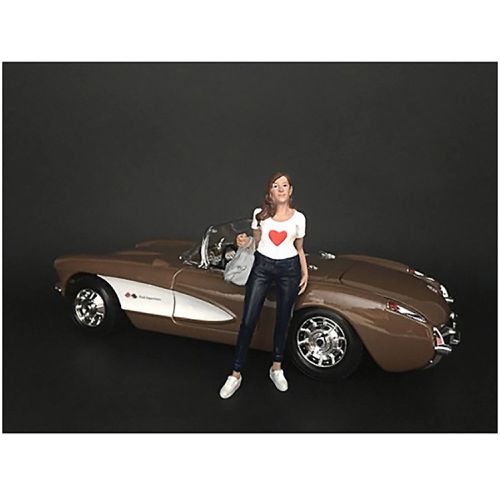 Figurine - Ladies Night Elle for 1/24 Scale Models Blister Pack - American Diorama - Modalova
