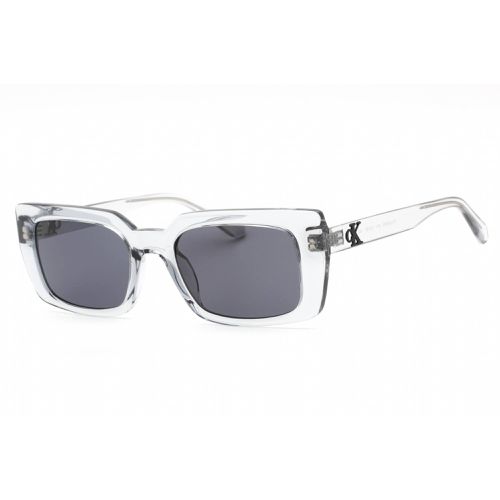 Women's Sunglasses - Crystal Plastic Rectangular / CKJ22606S 971 - Calvin Klein Jeans - Modalova
