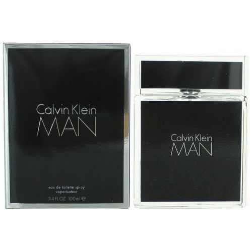 Man by , 3.4 oz Eau De Toilette Spray for Men - Calvin Klein - Modalova