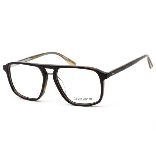 Men's Eyeglasses - Dark Tortoise Pilot Frame Demo Lens / CK20529 235 - Calvin Klein - Modalova