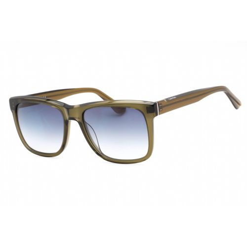 Men's Sunglasses - Sage Square Frame Grey Gradient Lens / CK22519S 330 - Calvin Klein - Modalova