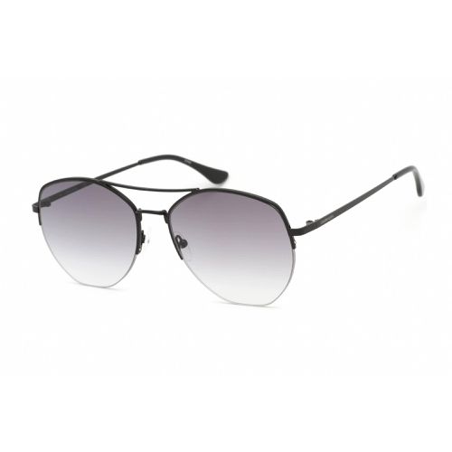 Women's Sunglasses - Full Rim Black Metal Aviator / CK20121S 001 - Calvin Klein Retail - Modalova