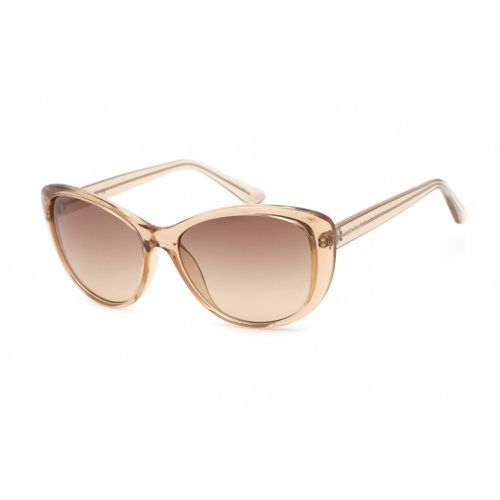 Women's Sunglasses - Full Rim Crystal Beige Frame / CK19560S 270 - Calvin Klein Retail - Modalova