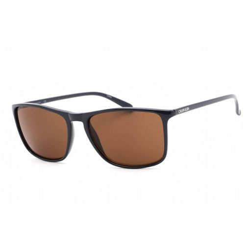 Women's Sunglasses - Rectangular Solid Brown Lens / CK20524S 410 - Calvin Klein Retail - Modalova