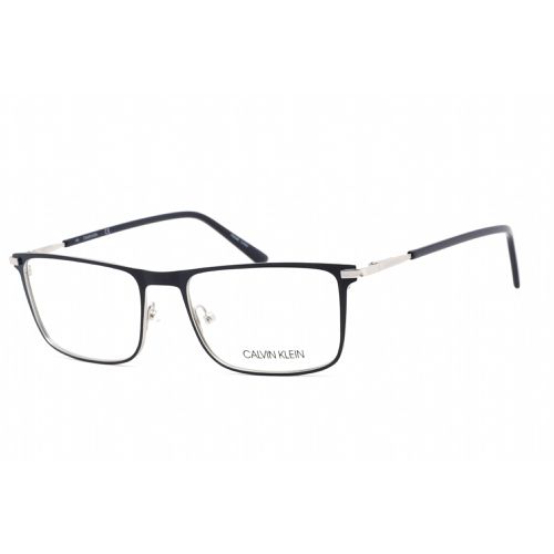 Women's Eyeglasses - Matte Navy Metal Rectangular Frame / CK20304 410 - Calvin Klein - Modalova