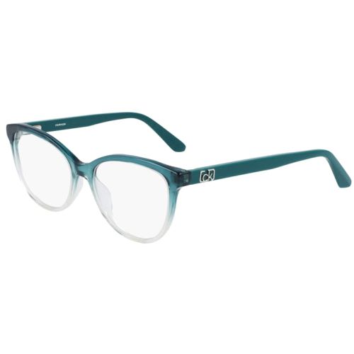 Women's Eyeglasses - Bistro Green Shaded Frame / CK21503 301 - Calvin Klein - Modalova