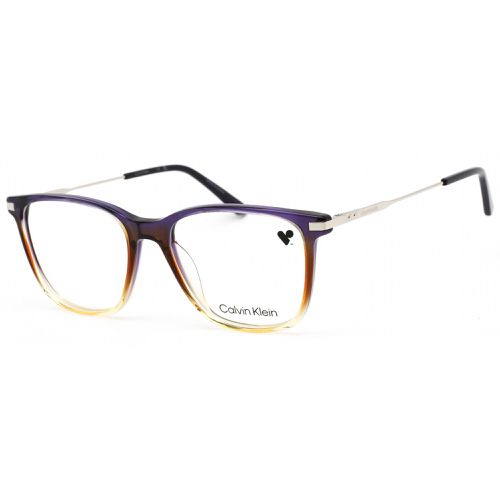 Women's Eyeglasses - Crystal Iris/Amber Gradient Square / CK19711 525 - Calvin Klein - Modalova