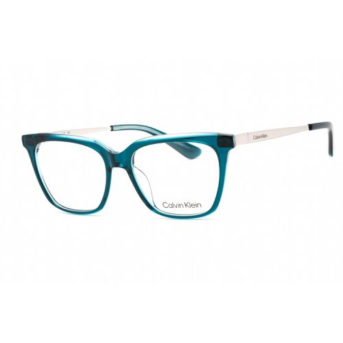Women's Eyeglasses - Full Rim Petrol Plastic Rectangular / CK22509 431 - Calvin Klein - Modalova