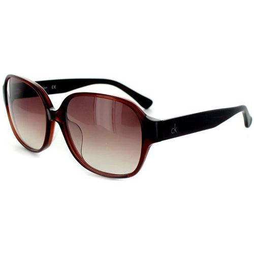 Women's Sunglasses - Chocolate Plastic Frame / CK4303SA 210 - Calvin Klein - Modalova