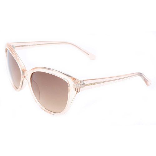 Women's Sunglasses - Crystal Beige Cat Eye Frame / CK19536S 270 - Calvin Klein - Modalova