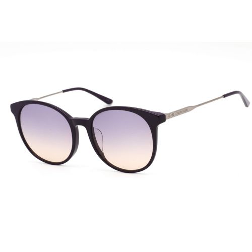Women's Sunglasses - Dark Purple Round Plastic Frame / CK18711SA 501 - Calvin Klein - Modalova