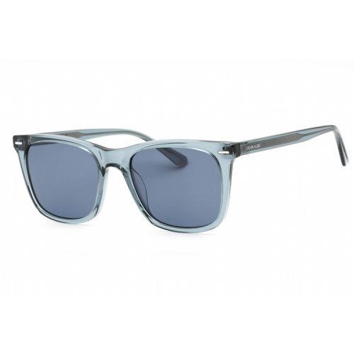 Women's Sunglasses - Full Rim Crystal Teal Plastic Frame / CK21507S 429 - Calvin Klein - Modalova