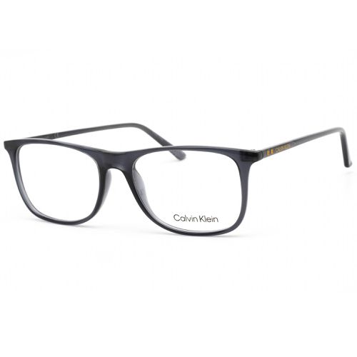 Unisex Eyeglasses - Crystal Navy Rectangular Full Rim Frame / CK19513 410 - Calvin Klein - Modalova
