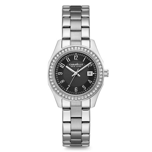 M113 Women's Steel Bracelet Crystal Watch - Caravelle - Modalova