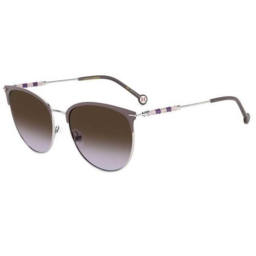 Women's Sunglasses - Palladium Lilac Full Rim / CH 0037/S 0KTS QR - Carolina Herrera - Modalova