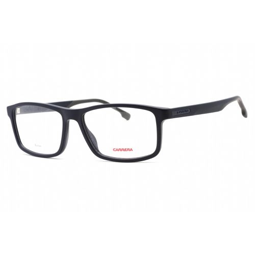 Men's Eyeglasses - Blue Rectangular Frame Clear Lens / 8865 0PJP 00 - Carrera - Modalova