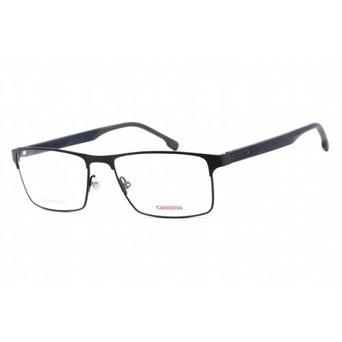 Men's Eyeglasses - Blue Stainless Steel Rectangular / 8863 0PJP 00 - Carrera - Modalova