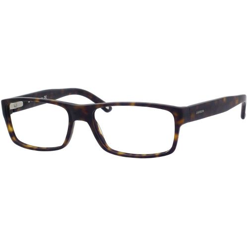 Men's Eyeglasses - Dark Havana Rectangular Shaped Frame / Ca 6180 0086 00 - Carrera - Modalova