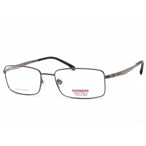 Men's Eyeglasses - Dark Ruthenium Metal Rectangular / 8855 KJ1 00 - Carrera - Modalova