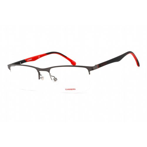 Men's Eyeglasses - Matte Ruthenium Rectangular Frame / 8843 0R80 00 - Carrera - Modalova