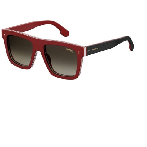 Men's Sunglasses - Red Square Shape Frame Brown Sf Gradient Lens / 1010/S C9A - Carrera - Modalova